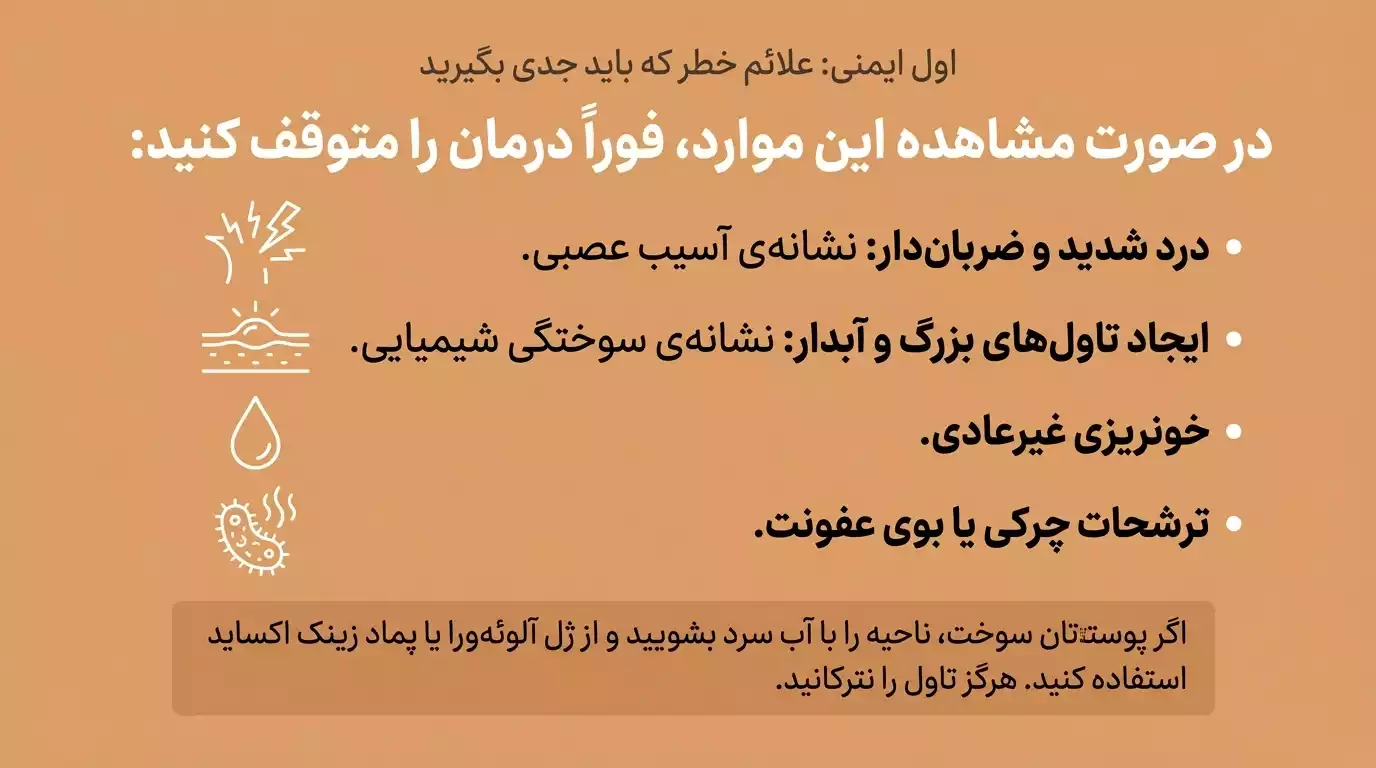 علائم حساسیت پوست در درمان زگیل تناسلی با سیر