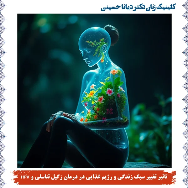 تاثیر تغییر سبک زندگی و رژیم غذایی در درمان زگیل تناسلی و HPV
